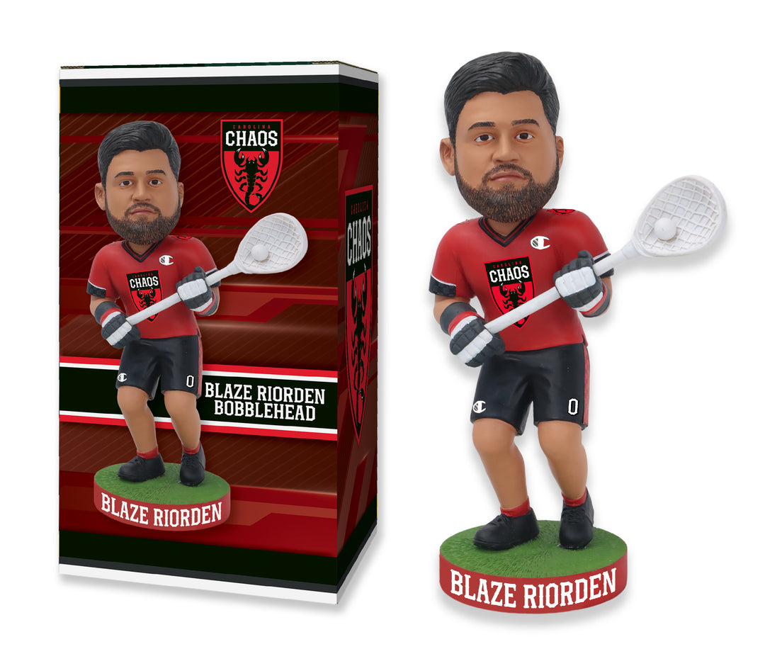 Blaze Riorden Carolina Chaos Bobblehead