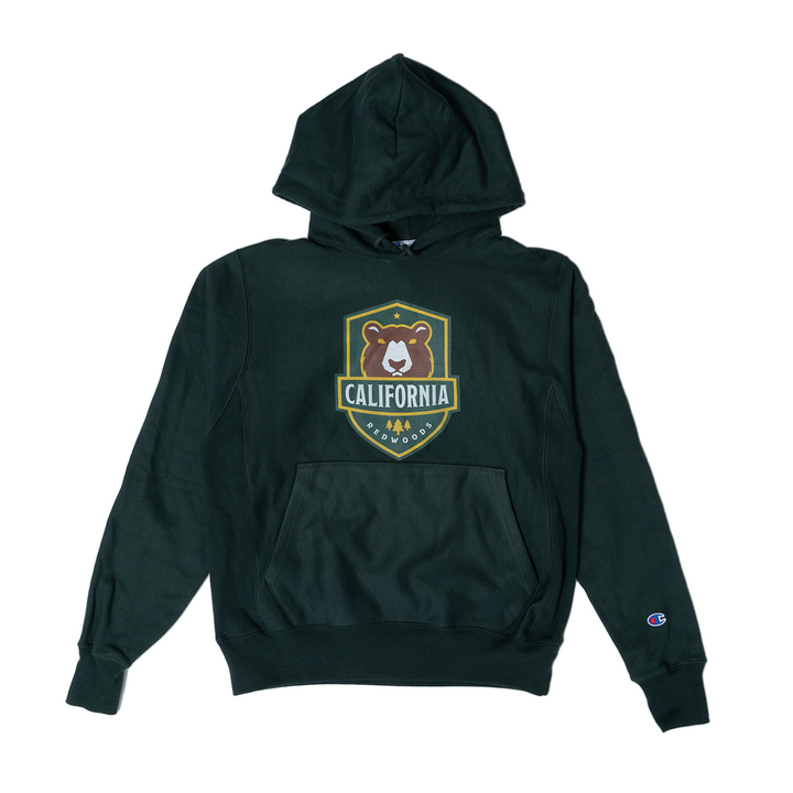 Champion California Redwoods Primary Logo Reverse Weave Hoodie