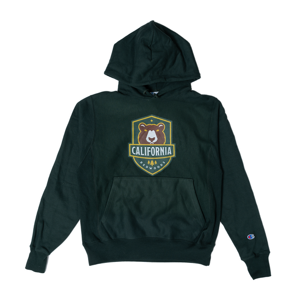 Champion California Redwoods Primary Logo Powerblend Hoodie - Youth