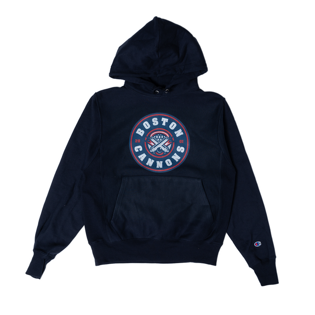 Champion Boston Cannons Primary Logo Powerblend Hoodie - Youth