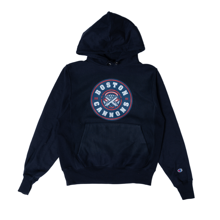 Champion Boston Cannons Primary Logo Reverse Weave Hoodie