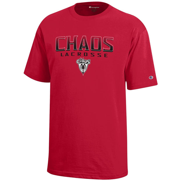 Champion Chaos Scarlet Highlight Tee- Youth
