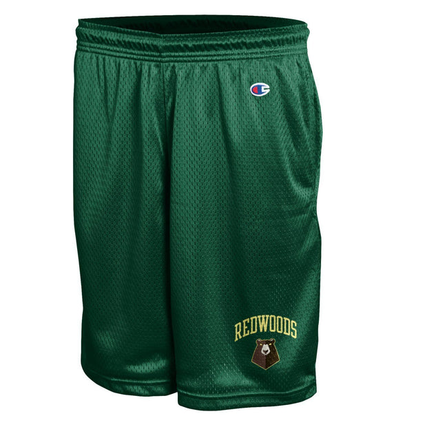 Champion Redwoods Dark Green Mesh Shorts