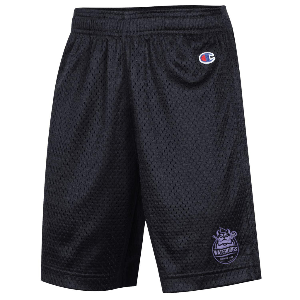 Champion Waterdogs Black Mesh Shorts Youth