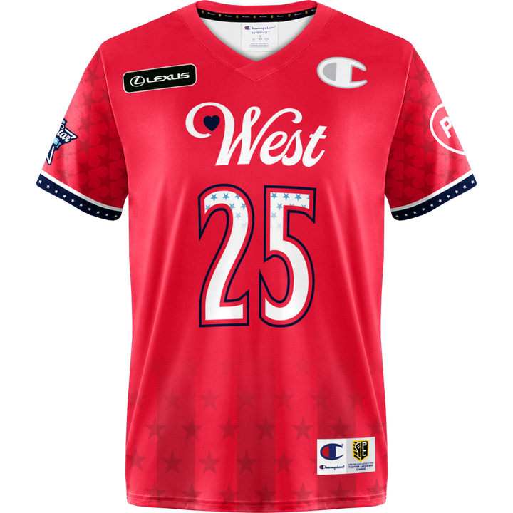Western All-Star 2025 Player Replica Jersey- Youth (Ready to Ship)