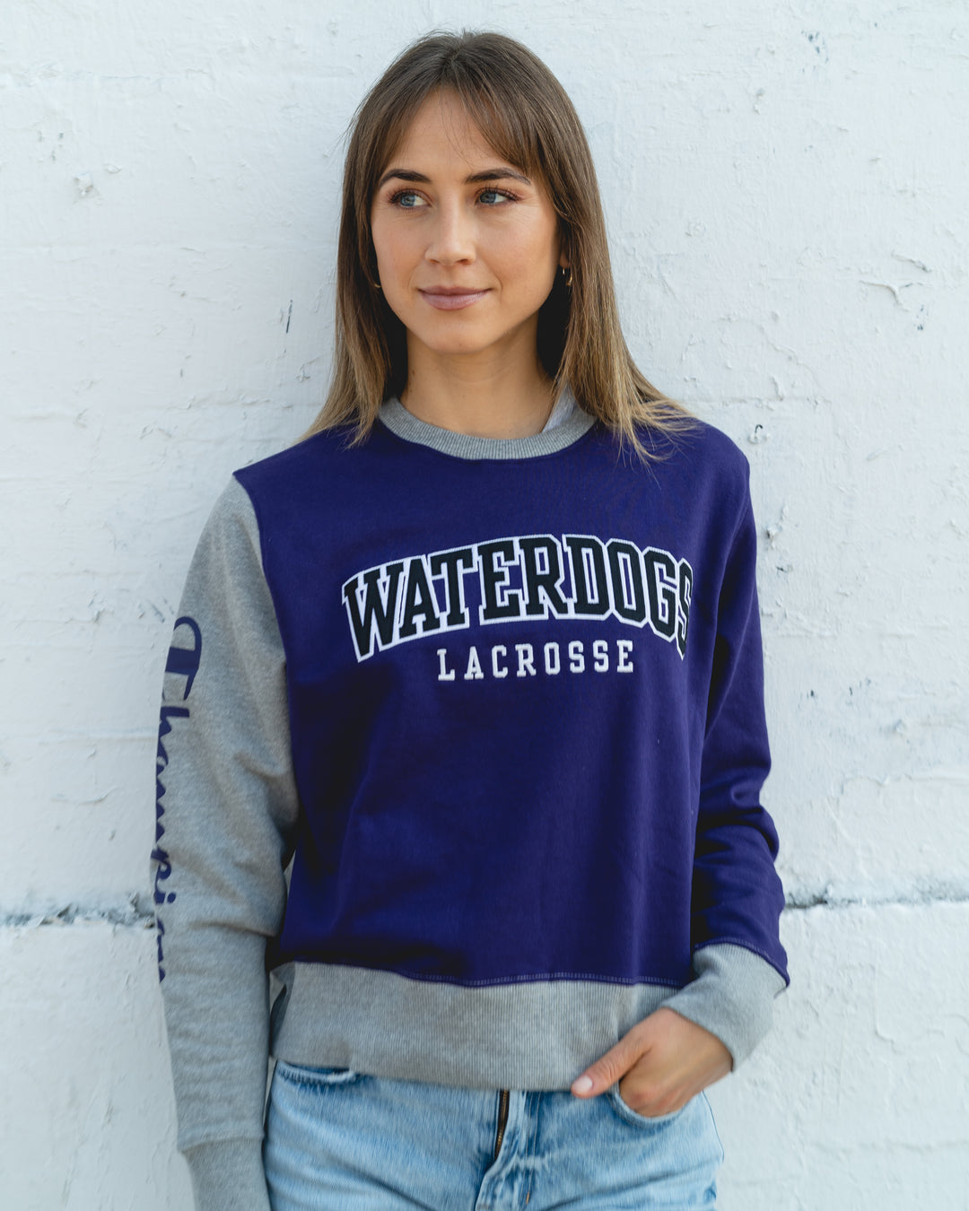 Champion Waterdogs Superfan Crewneck - Womens