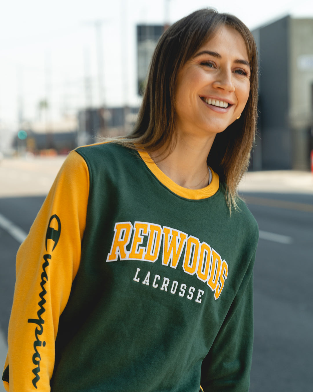 Champion Redwoods Superfan Crewneck - Womens