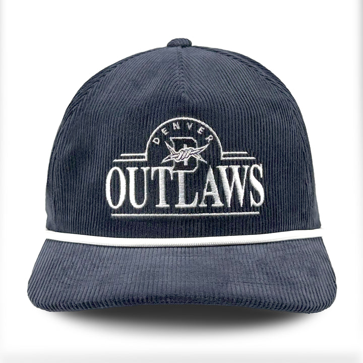 Denver Outlaws Faded Corduroy Hat