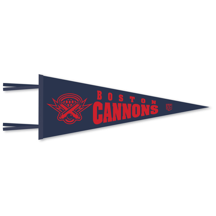 Boston Cannons Felt Pennant