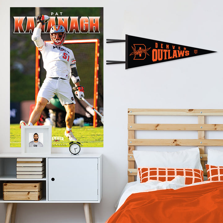 Denver Outlaws Felt Pennant