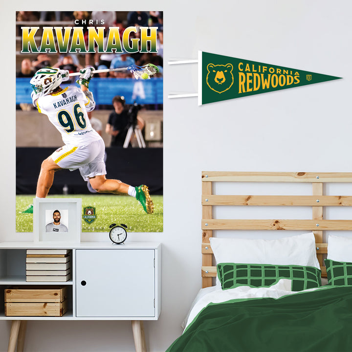California Redwoods Felt Pennant