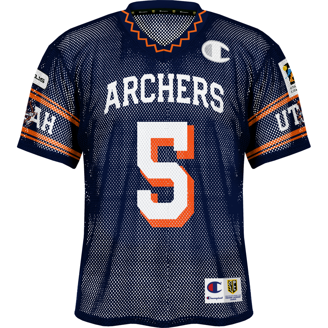 Fields Utah Archers 2025 Throwback Porthole Mesh Replica Jersey (Ready to Ship)