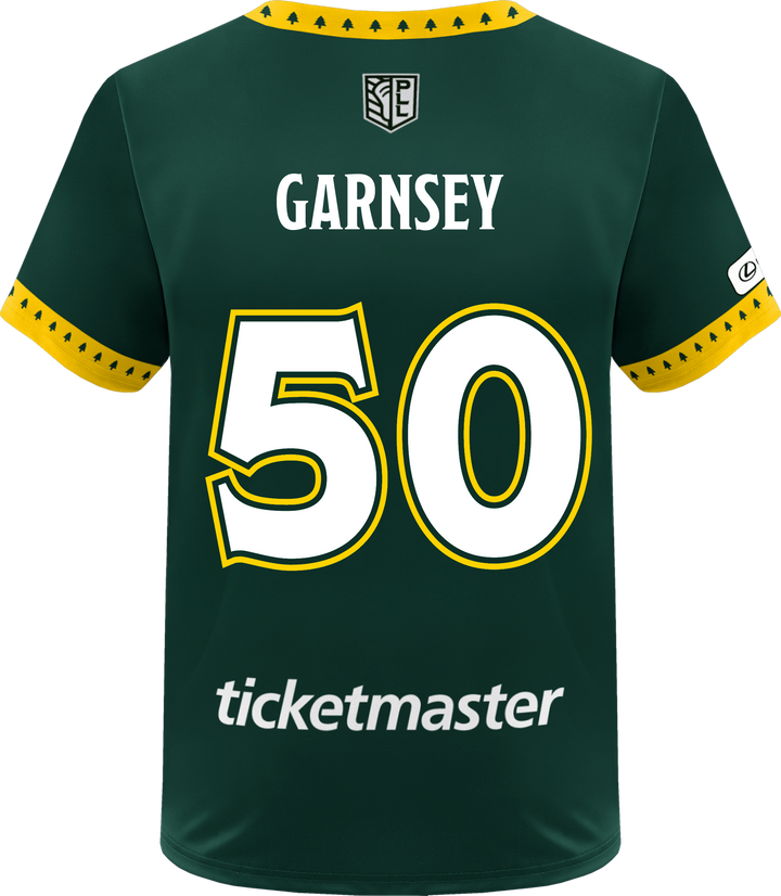 Champion Ready to Ship California Redwoods 2025 Garnsey Replica Jersey (Away)