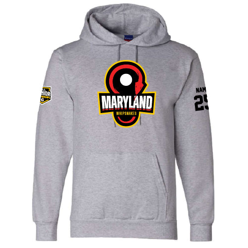 Jr. Champs Maryland Whipsnakes Custom Champion Hoodie