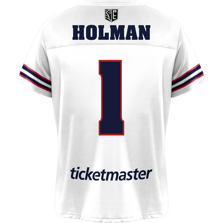 Champion Ready to Ship Boston Cannons 2024 Holman Replica Jersey - Youth (Home)