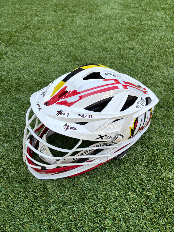 Maryland Whipsnakes Authentic Team Signed Helmet