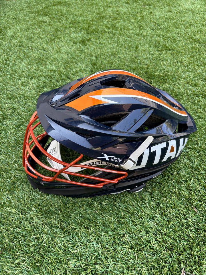 Utah Archers #41 Jon Robbins Authentic Navy Helmet