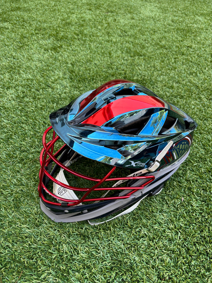 Boston Cannons #32 Asher Nolting Authentic Helmet
