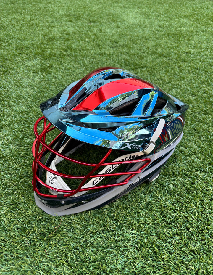 Boston Cannons #20 Matt Campbell Authentic Helmet