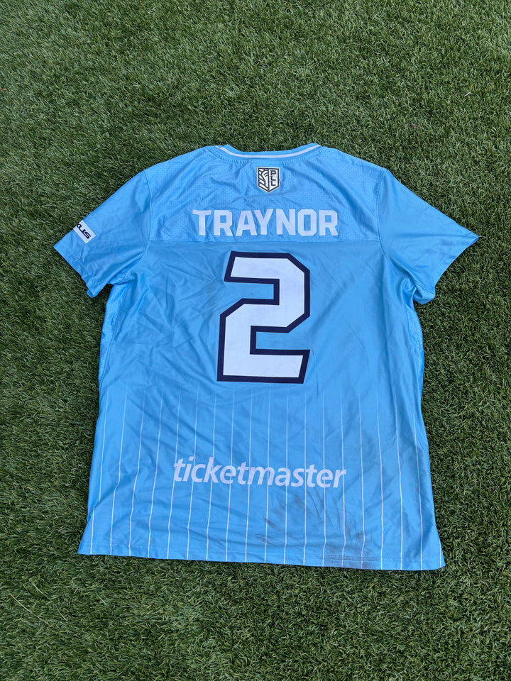 NY Atlas #2 Matt Traynor Authentic Jersey