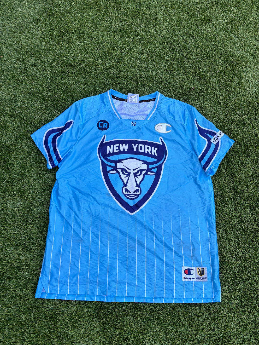 NY Atlas #44 Liam Entenmann Authentic Jersey