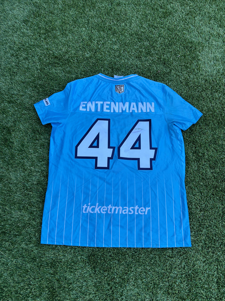 NY Atlas #44 Liam Entenmann Authentic Jersey