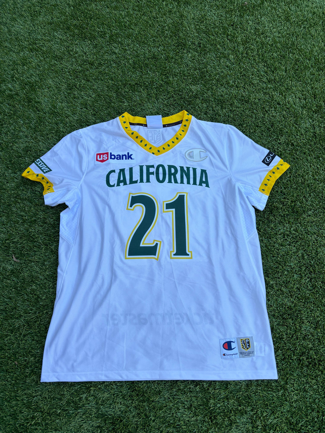 California Redwoods #21 Carter Parlette Authentic Jersey
