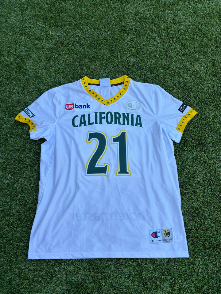 California Redwoods #21 Carter Parlette Authentic Jersey