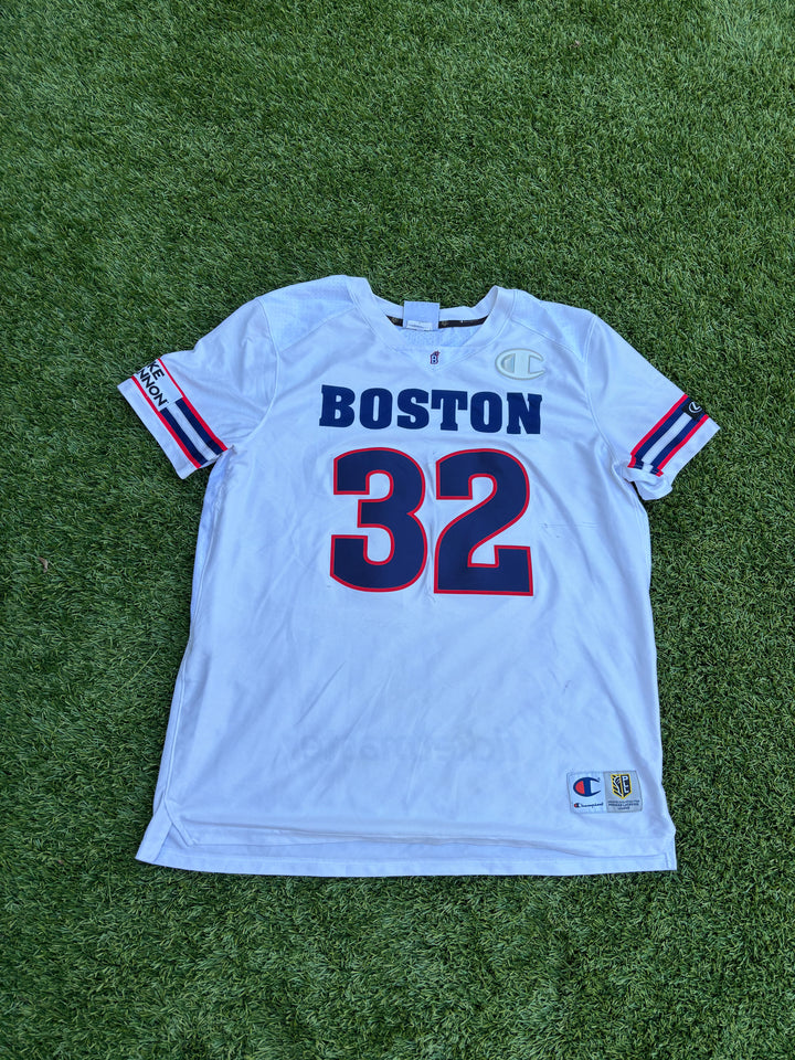Boston Cannons #32 Asher Nolting Authentic Jersey