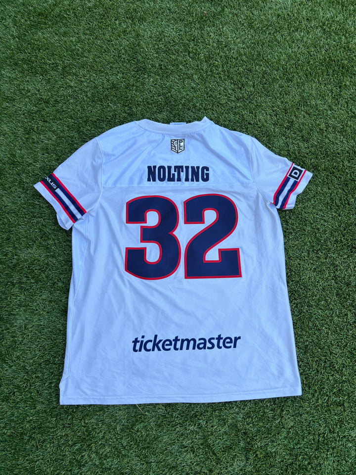 Boston Cannons #32 Asher Nolting Authentic Jersey