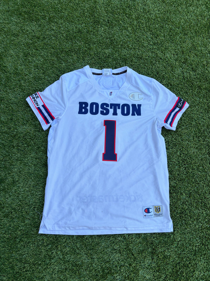 Boston Cannons #1 Marcus Holman Authentic Jersey