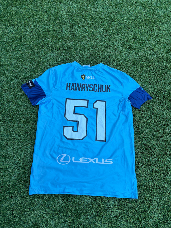 WLL New York Charging #51 Emily Hawryschuk Authentic Jersey