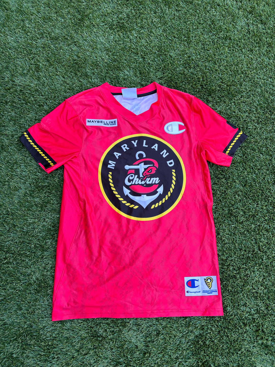 WLL Maryland Charm #10 Alex Aust Holman Authentic Jersey