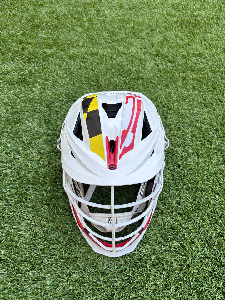 Maryland Whipsnakes #41 Matt Brandau Authentic Helmet