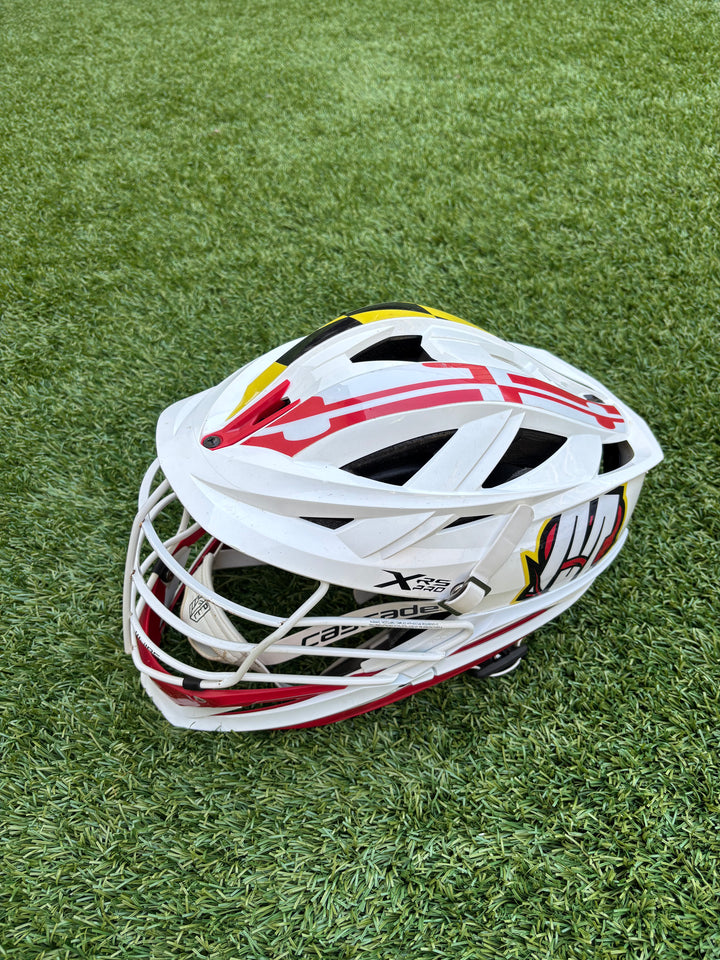 Maryland Whipsnakes #41 Matt Brandau Authentic Helmet
