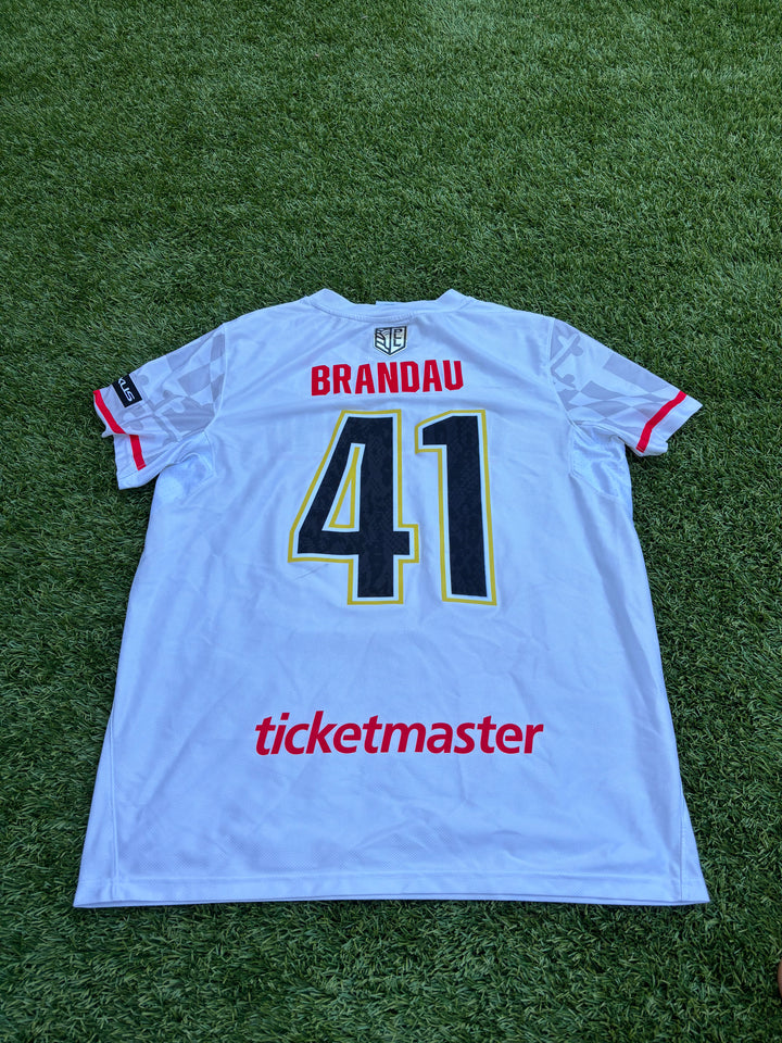 Maryland Whipsnakes #41 Matt Brandau Authentic Jersey