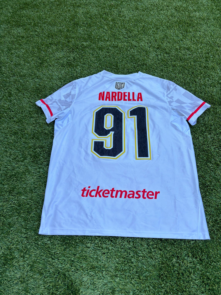 Maryland Whipsnakes #91 Joe Nardella Authentic Jersey
