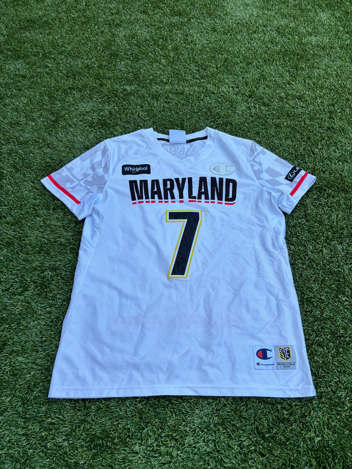 Maryland Whipsnakes #7 TJ Malone Authentic Jersey