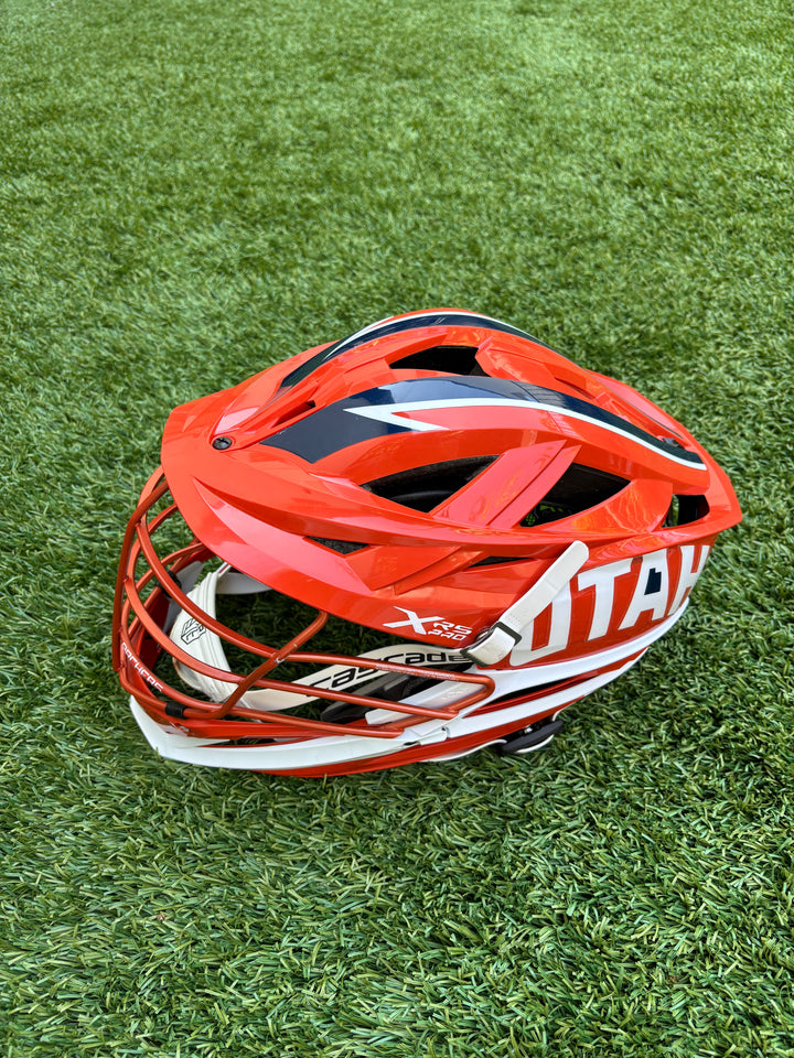 Utah Archers #24 Colby Barsz Authentic Helmet