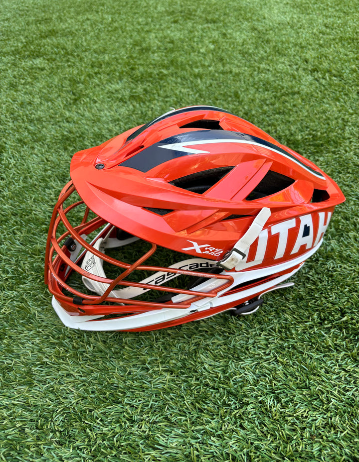 Utah Archers #56 Jake Naso Authentic Helmet