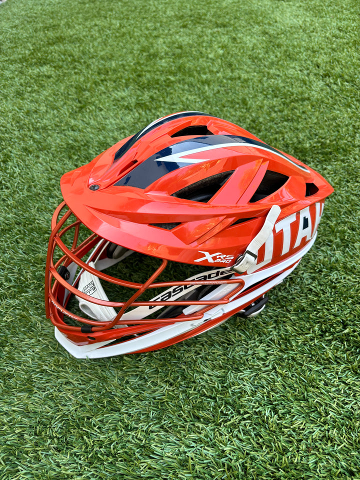 Utah Archers #41 Jon Robbins Authentic Orange Helmet