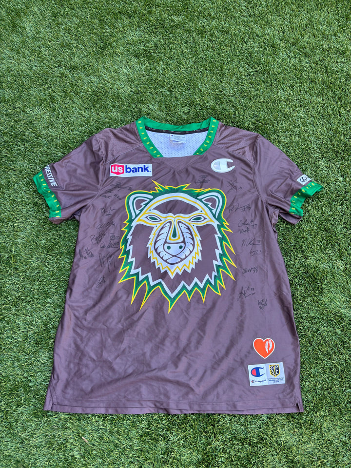 California Redwoods Authentic Team Signed Indigenous Heritage Jersey