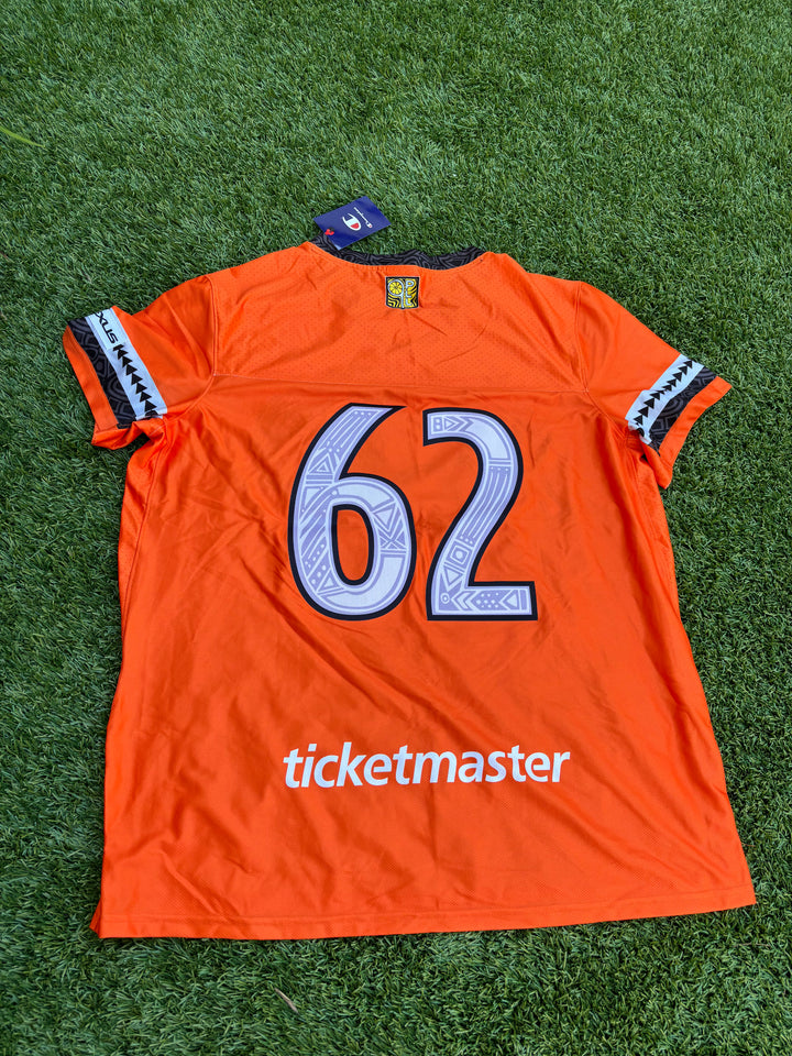 Denver Outlaws Team Signed Authentic Indigenous Heritage Jersey
