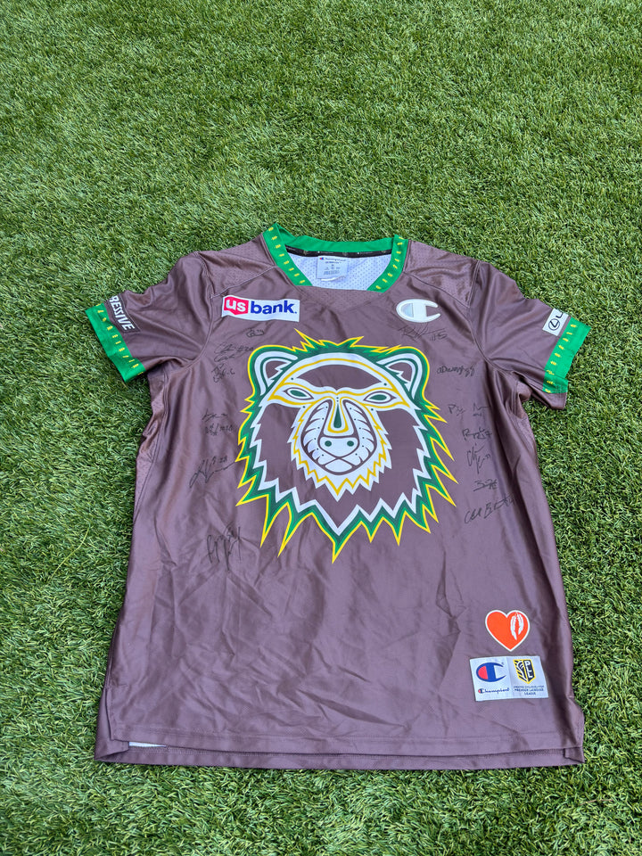 California Redwoods Authentic Team Signed Indigenous Heritage Jersey