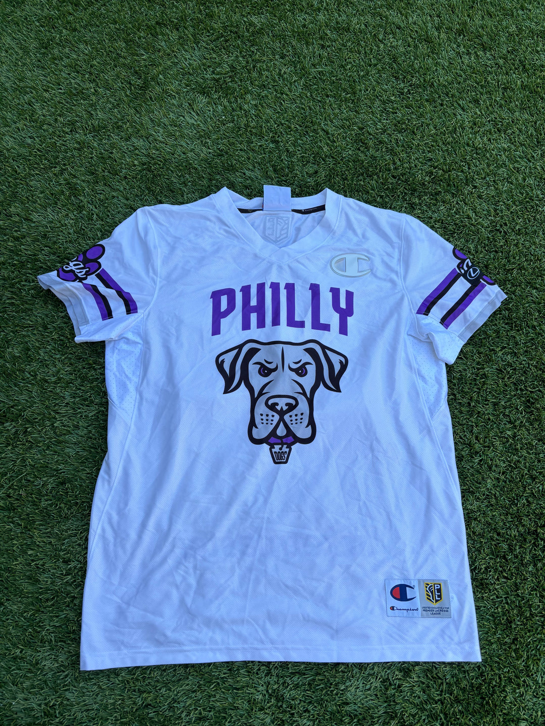 Philadelphia Waterdogs #25 Eli Gobrecht Authentic Signed Jersey