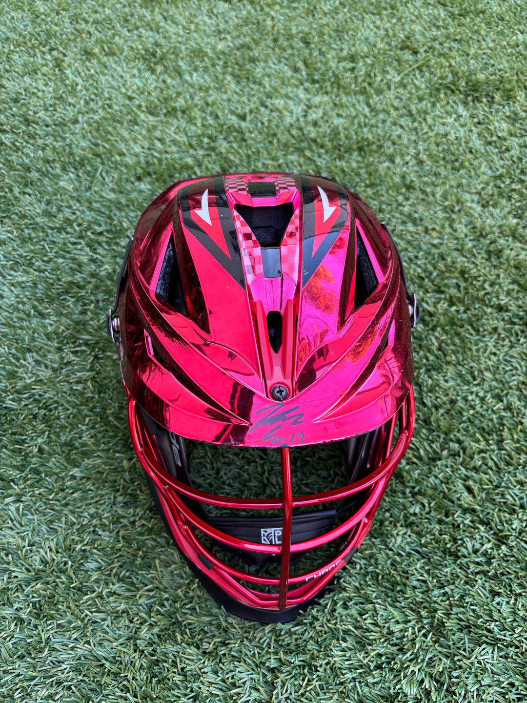 Carolina Chaos #19 Jackson Eicher Authentic Signed Helmet