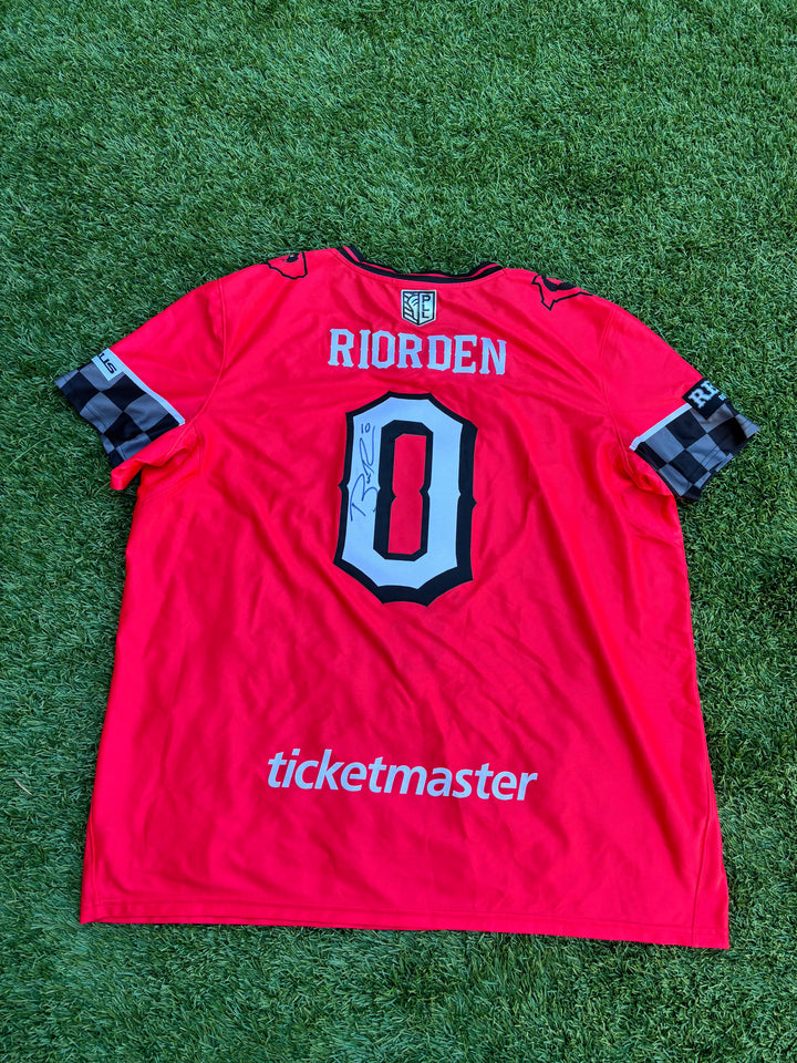 Carolina Chaos #0 Blaze Riorden Authentic Signed Jersey