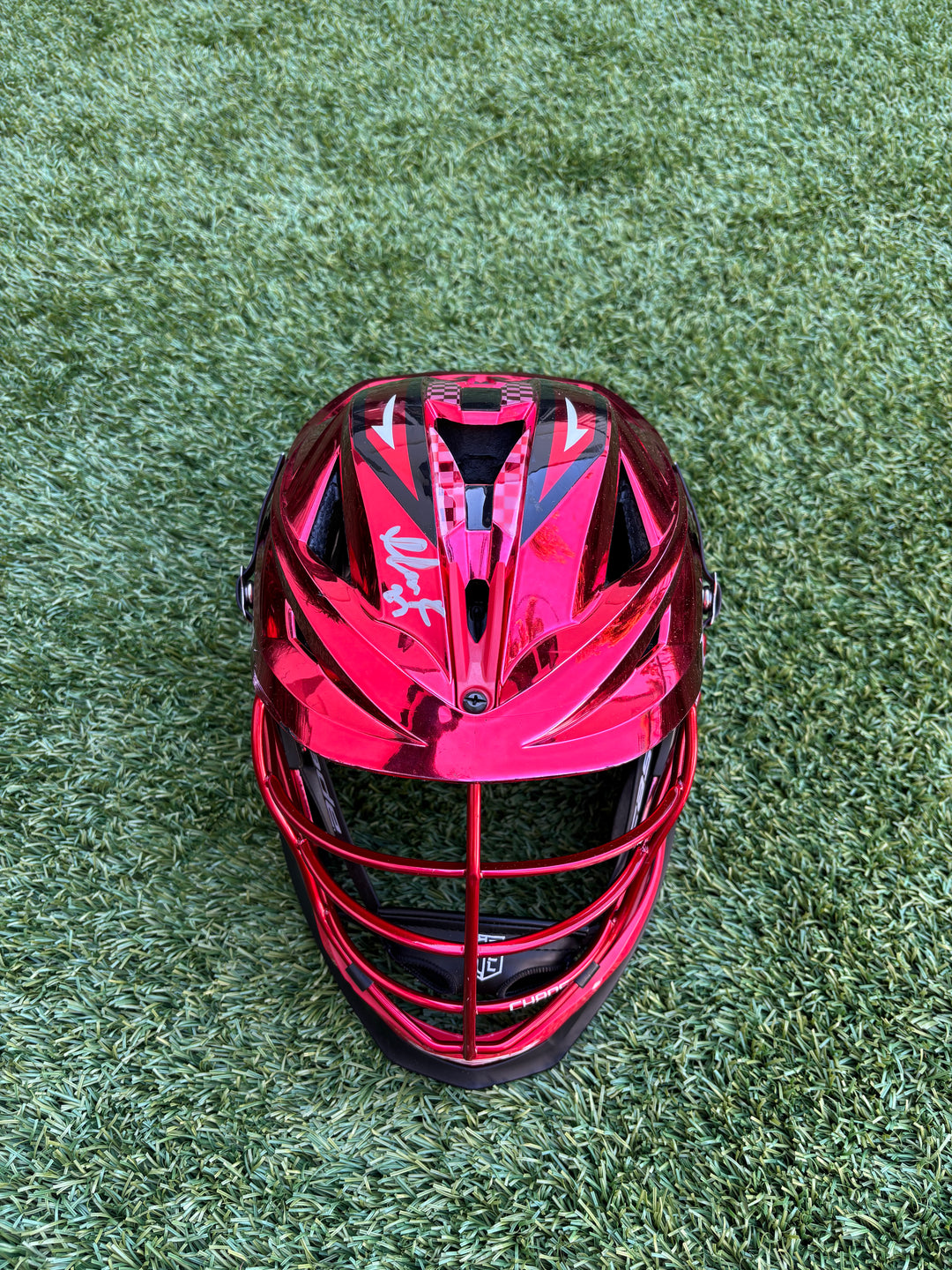 Carolina Chaos #27 Shane Knobloch Authentic Signed Helmet