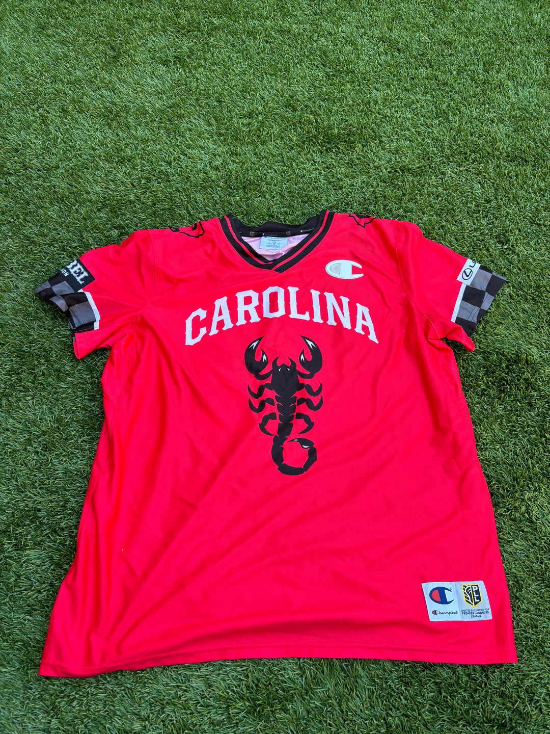 Carolina Chaos #77 Owen Hiltz Authentic Signed Jersey