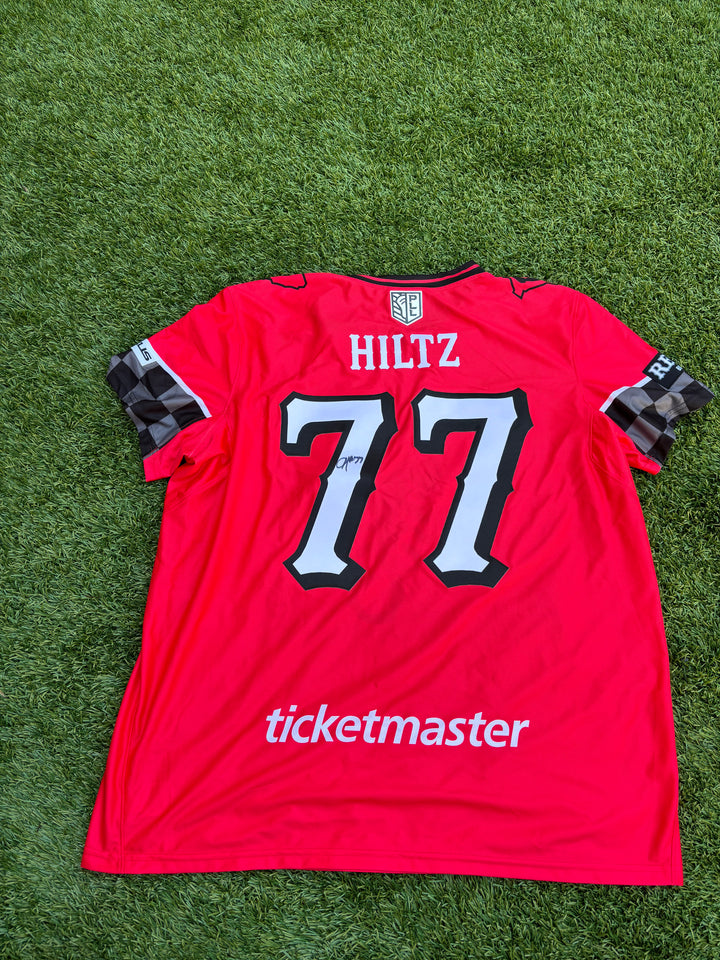 Carolina Chaos #77 Owen Hiltz Authentic Signed Jersey